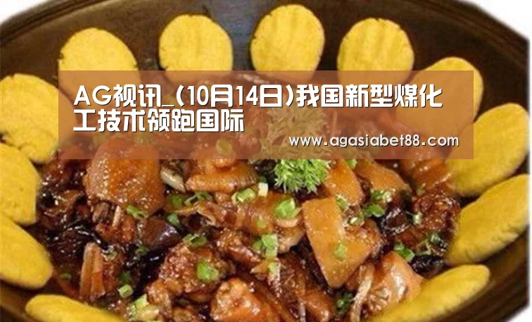 AG视讯_(10月14日)我国新型煤化工技术领跑国际(图4) AG竞猜